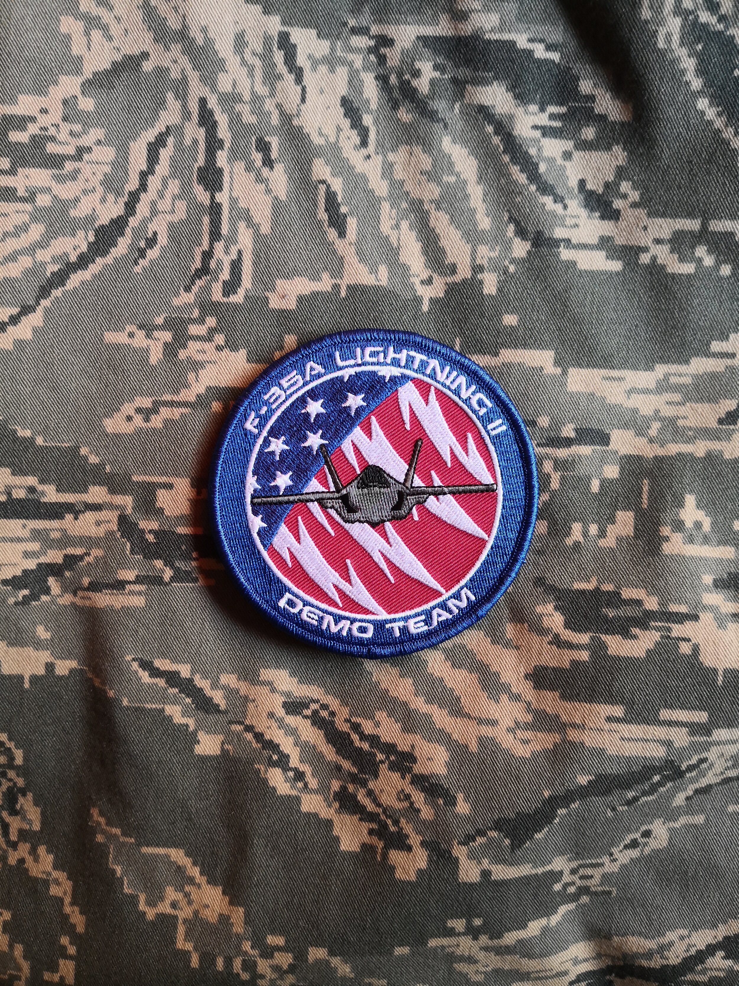F-35 Demo Team morale patch — FEI Corp